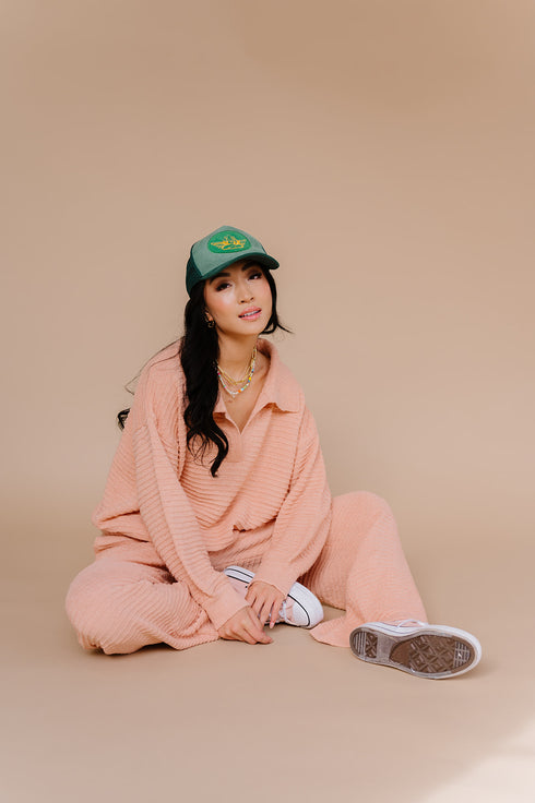 Dream State Knit Set // Blush